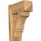 Ekena Millwork Balboa Rough Sawn Arts and Crafts Outlooker, Western Red Cedar, 8"W x 18"D x 22"H OUT08X18X22BOA03RWR - alternate 1
